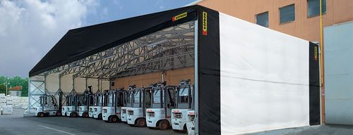 Hangar temporaire - KOPRON SPA - permanent / de stockage / pour la logistique