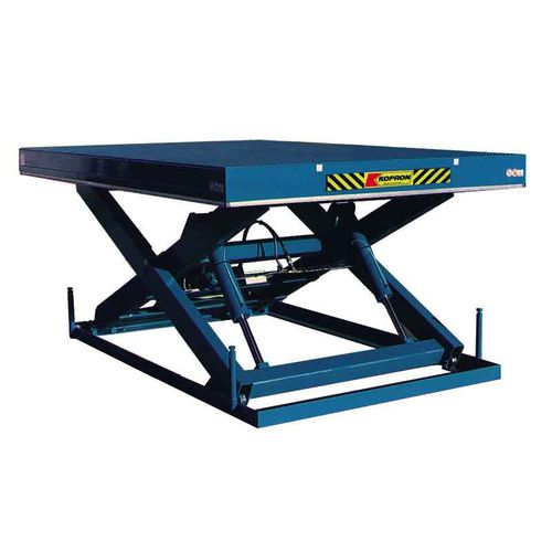 Table élévatrice à ciseaux - KOPRON SPA - hydraulique / manuelle / stationnaire