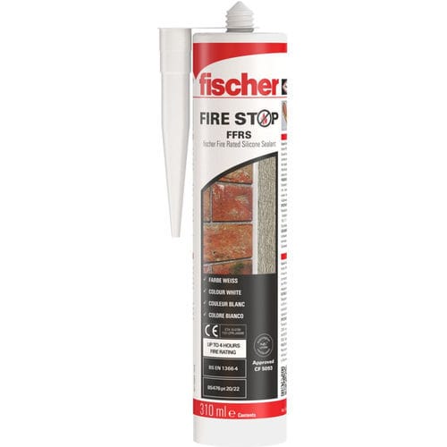 Mastic silicone - FFRS - Artur Fischer - PVC / pour chantier de construction