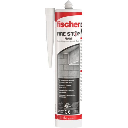 Mastic acrylique - FiAM - Artur Fischer - pour chantier de construction