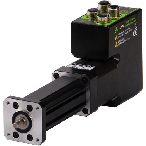 Moteur pas à pas - MIL17x series - JVL A/S - DC / avec frein / à arbre creux