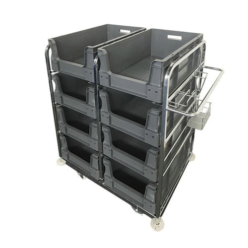 Chariot pour préparation de commande - 46390PI - Rotom Nederland BV - gerbable