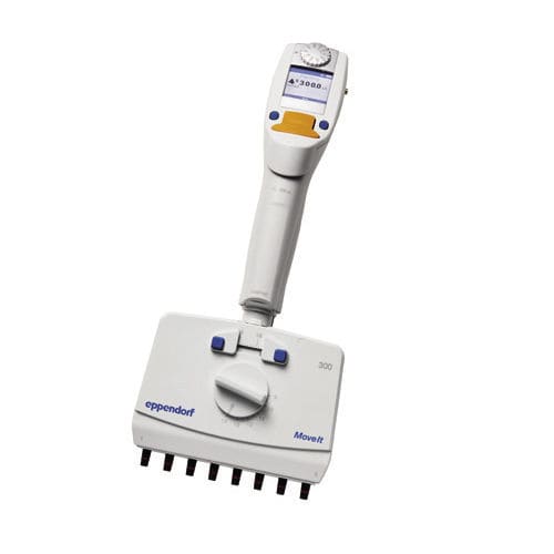 Pipette multicanaux - Move It®  - Eppendorf SE - avec espacement variable des pointes / à volume variable / électronique