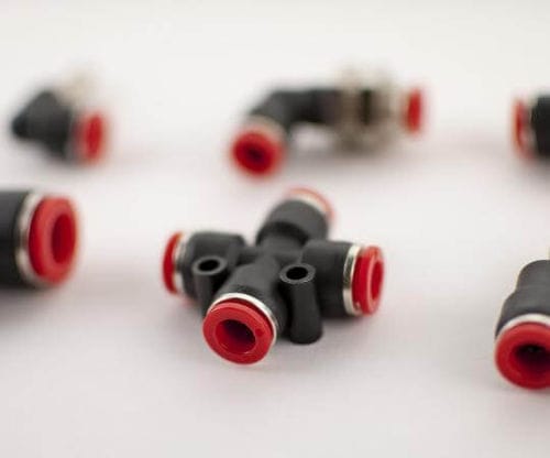 Raccord push-in - Hosco  - BINKS U.K. LIMITED - hydraulique / coudé / en Y