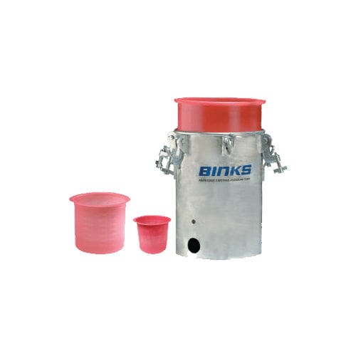 Réservoir d'alimentation - DeVilbiss A183-100 - BINKS U.K. LIMITED - en acier inoxydable / sous pression
