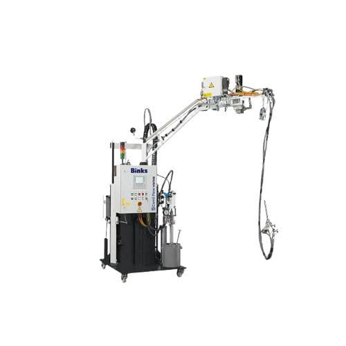 Unité de mélange et dosage mobile - Conti Flow Versa - BINKS U.K. LIMITED - bi-composant / compacte