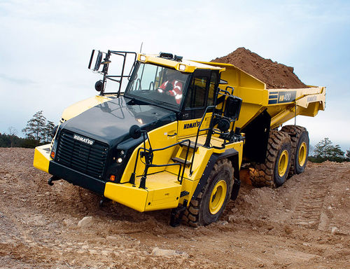 Tombereau articulé - HM400-5 - Komatsu Europe - diesel / pour mines et carrières