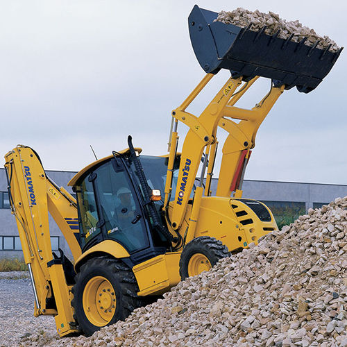 Chargeuse pelleteuse rigide - WB97R-5 - Komatsu Europe - compacte / diesel