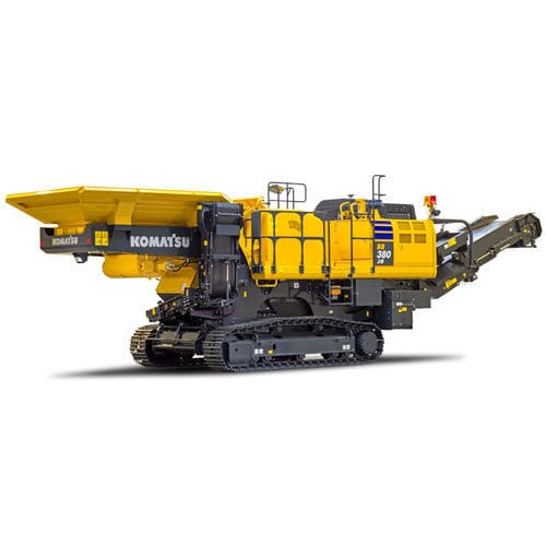 Concasseur à mâchoire - BR380JG-3 - Komatsu Europe - mobile / à moteur diesel