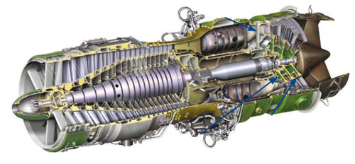 Turbine à gaz - Avon 200 series - Rolls Royce - pour la production d’électricité / aérodérivative