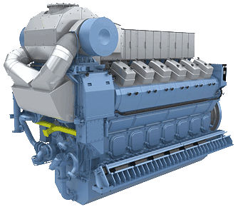 Moteur à gaz - B35:40 - Rolls Royce - à 6 cylindres / turbo