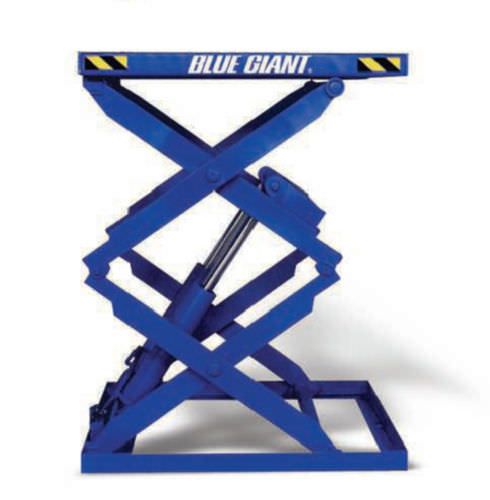 Table élévatrice à doubles ciseaux - Blue Giant - électrique / stationnaire