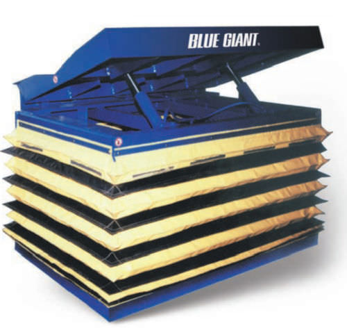 Table élévatrice à soufflet - Blue Giant - électrique / stationnaire / basculante