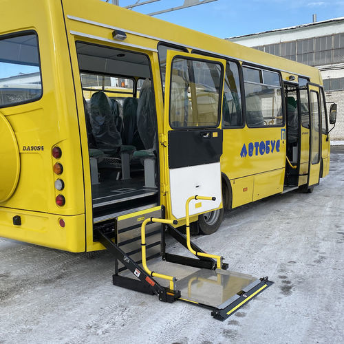 Hayon élévateur repliable - DH-CH003.03 - Dhollandia - à montage latéral / pour fauteuil roulant / pour bus