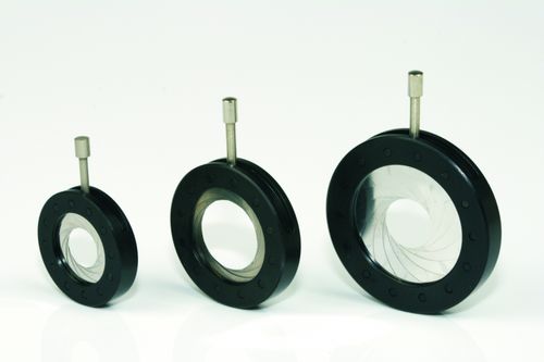 Diaphragme à iris en inox - Knight Optical (UK) Ltd