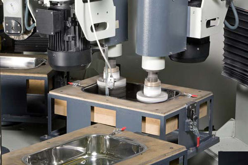 Machine de polissage pour acier inoxydable - MRI CNC series - MEPSA - industrielle / à table rotative / CNC