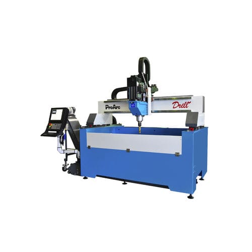 Machine de perçage CNC - Drill+ series - United ProArc Corporation - pour échangeur de chaleur / pour acier / à 3 broches