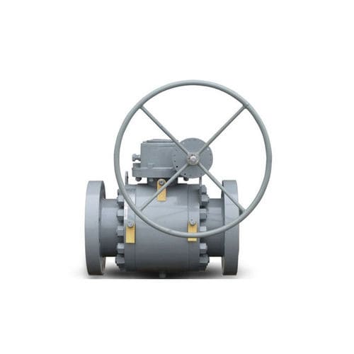 Vanne à boisseau sphérique - API 6D - Zhejiang Jieyu Valve Company - avec volant / en T / à tourillon