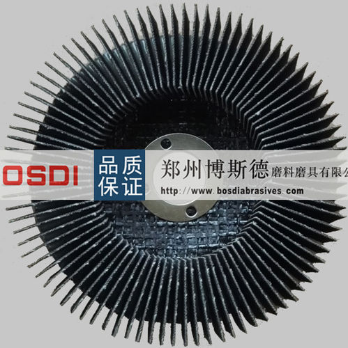 Roue à lamelles d'abrasif appliqué - BSD-C-001  - ZHENGZHOU BOSDI ABRASIVES CO., LTD.