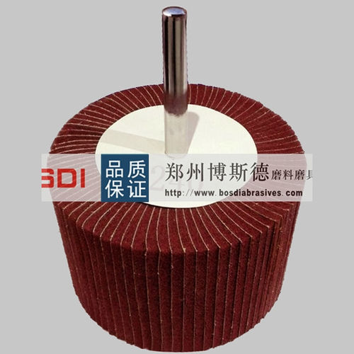 Roue à lamelles non tissée - BSD-M-004 - ZHENGZHOU BOSDI ABRASIVES CO., LTD. - d'abrasif appliqué