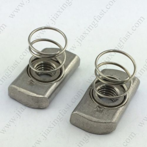 Écrou avec ressort - Jiaxing Fast Industry Co., Limited - en inox / en acier au carbone
