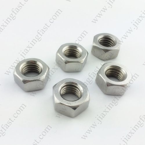Écrou en inox - Jiaxing Fast Industry Co., Limited - hexagonal / à embase / frein