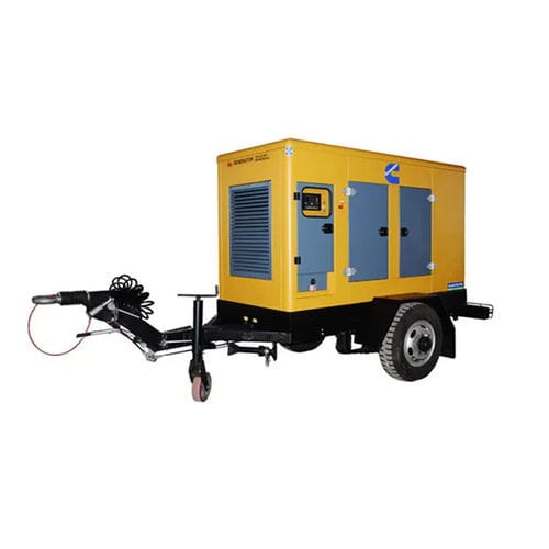 Groupe électrogène diesel - BS-T series - Fujian BOSS Electrical Machinery Co., Ltd. - triphasé / sur remorque / 50 Hz