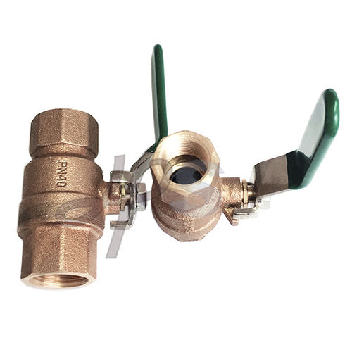 Vanne à boisseau sphérique - H15 series - Ningbo Yinzhou Plumbing Hardware Co., Ltd. - manuelle / pour l'eau / droite