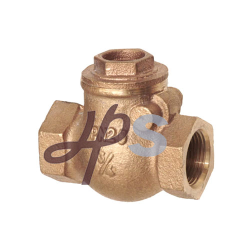 Clapet anti-retour à battant - H164 - Ningbo Yinzhou Plumbing Hardware Co., Ltd. - fileté / en bronze