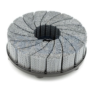 Brosse disque - DC150028SC180 - Huzhou Golden Industrial Brush Co., Ltd. - de finition / d'ébavurage / au carbure de silicium