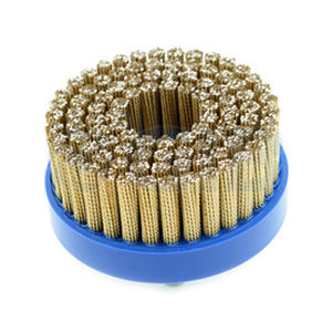 Brosse disque - DB100030CS-S10 - Huzhou Golden Industrial Brush Co., Ltd. - de finition / d'ébavurage / de revêtement
