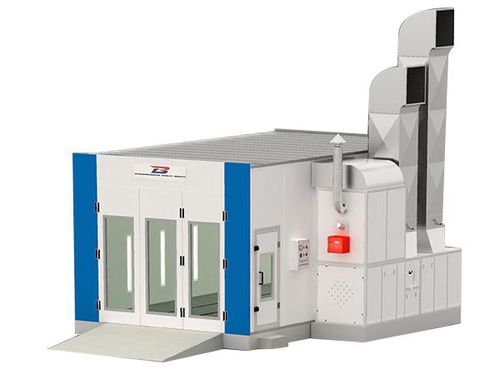 Cabine de peinture fermée - BZB-8400T - Guangdong Jingzhongjing Industrial Painting Equipments Co., Ltd. - pour véhicules / à filtre / ventilée