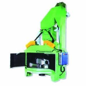 Grenailleuse à table tournante - Q35 series - Guangdong Jingzhongjing Industrial Painting Equipments Co., Ltd. - compacte