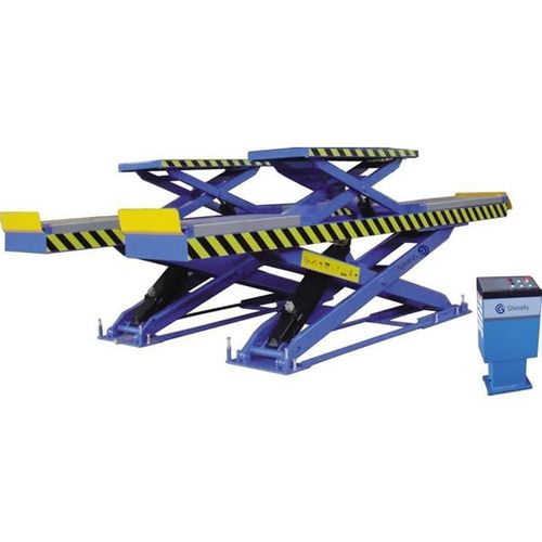 Pont élévateur à ciseaux - G series - Guangdong Jingzhongjing Industrial Painting Equipments Co., Ltd. - 3,5 tonnes / hydraulique / pour voiture