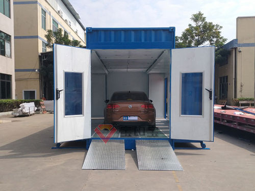 Cabine de peinture à circuit fermé - BZB-BF - Guangdong Jingzhongjing Industrial Painting Equipments Co., Ltd. - pour véhicules / mobile
