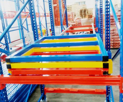 Rayonnage push-back - Shanghai Calin Logistic Equipment Co., Ltd. - pour charges lourdes / à palettes