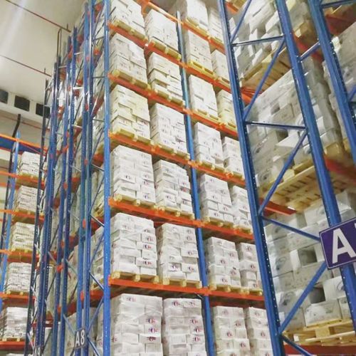 Rayonnage double-face - Shanghai Calin Logistic Equipment Co., Ltd. - double profondeur / à palettes