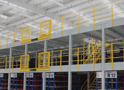 Mezzanine industrielle avec système de rangement - Shanghai Calin Logistic Equipment Co., Ltd. - pour plate-forme / pour entrepôt