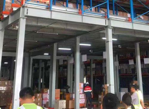 Mezzanine industrielle avec système de rangement - Shanghai Calin Logistic Equipment Co., Ltd. - pour plancher industriel / pour entrepôt