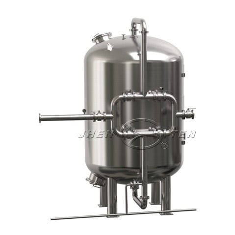 Carter de filtre à charbon actif - JTGMF series  - Wenzhou Jhenten Machinery Co., Ltd. - pour eau / en acier inoxydable / sanitaire
