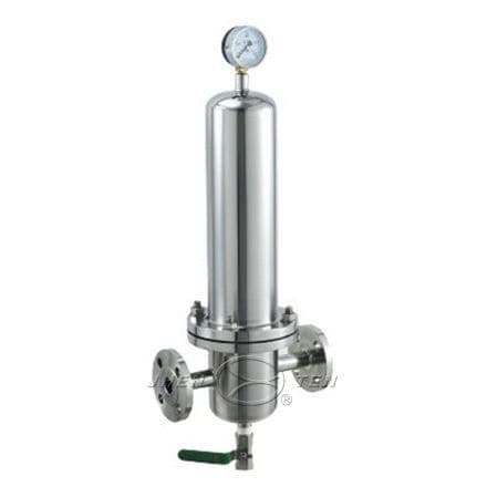 Carter de filtre à cartouche - JTGKG series - Wenzhou Jhenten Machinery Co., Ltd. - pour gaz / en PTFE / en acier inoxydable