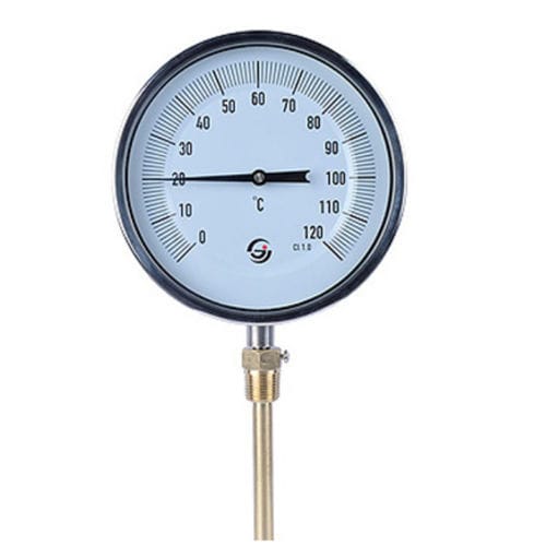 Thermomètre bimétallique - TNS - Ningbo Konoo Instrument MFG. Co., Ltd. - à cadran / à bride / en acier inoxydable