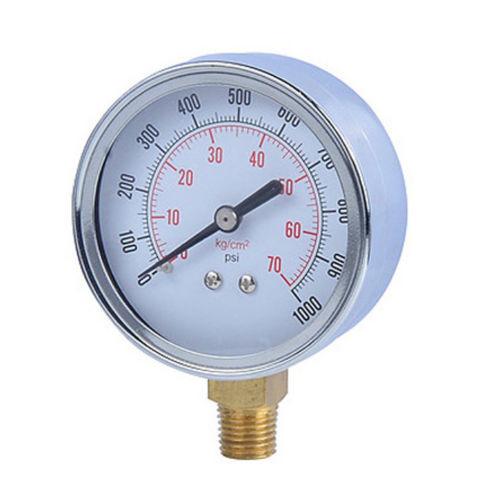 Manomètre à cadran - C2SB-63B - Ningbo Konoo Instrument MFG. Co., Ltd. - en laiton / en acier inoxydable