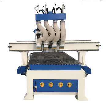 Détoureuse CNC - Jinan Chanke Mechanical Equipment Co., Ltd. - 3 axes / à 3 broches / à bois