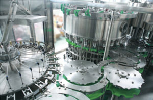 Ligne de remplissage automatique - Jiangsu Zhongyin Machinery Co., Ltd. - pour bouteilles en verre / pour bouteilles PET / de canettes