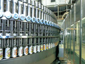 Ligne de remplissage automatique - Jiangsu Zhongyin Machinery Co., Ltd. - de canettes / jus de fruit / pour le lait