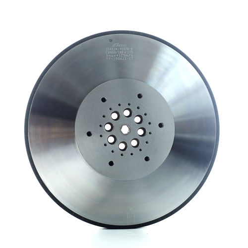 Meule de traitement de surface - Sisa Abrasives Company - plate / CBN à liant résine / pour arbre à came