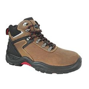Chaussures de sécurité pour chantier - HS-032C - DOU YEE - antidérapante / antiperforation / en cuir