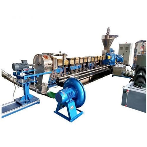 Extrudeuse bivis - TSE-75 - Nanjing Haisi Extrusion Equipment Co., Ltd. - de granulation / pour PE / pour PS
