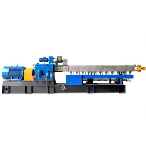 Ligne d'extrusion double vis - TSH-65  - Nanjing Haisi Extrusion Equipment Co., Ltd. - de granulation / de compoundage / pour thermoplastiques